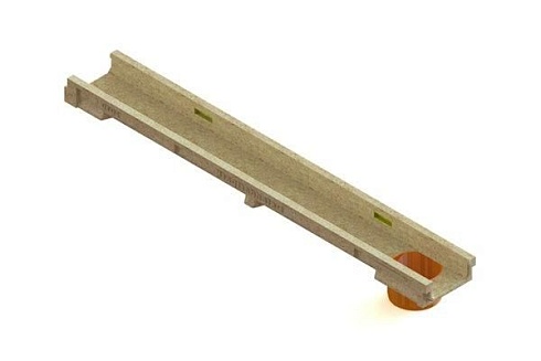 Лотки DN100 полимербетонные