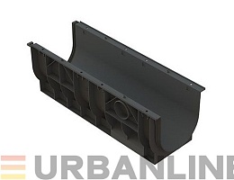 Лоток водоотводный PolyMax Basic ЛВ-30.39.38-ПП пластиковый