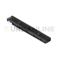 Лоток водоотводный URBANLINE DN100 h60 пластиковый TerraLight в комплекте с реш. ВЧ50 кл. С250 (к-т)