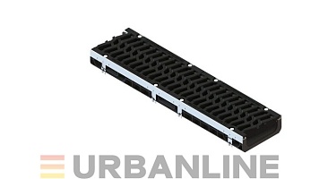 Лоток PolyMax Drive ЛВ-20.26.08-ПП пластиковый с решеткой чугунной "шина" ВЧ кл.Е600 (к-т)