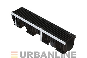 Комплект PolyMax Drive ЛВ-15.21.20-ПП пластиковый с решеткой щелевой чугунной ВЧ кл.С250 (к-т)